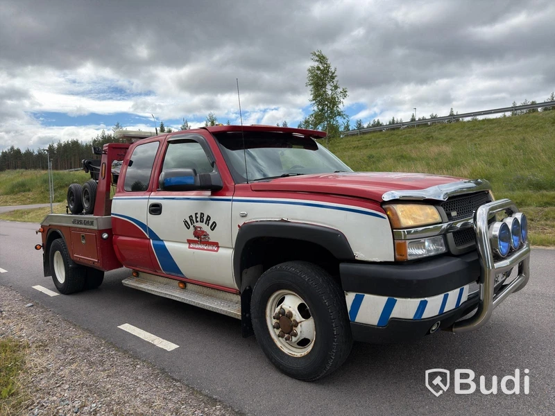 Tow truck Chevrolet Silverado 3500 Extended Cab 6.6 Duramax V8 4WD -2004 | Jerr-Dan