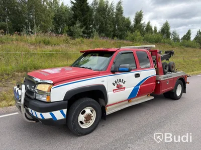 Tow truck Chevrolet Silverado 3500 Extended Cab 6.6 Duramax V8 4WD -2004 | Jerr-Dan