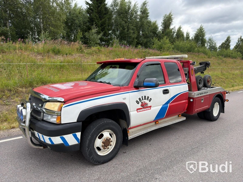Tow truck Chevrolet Silverado 3500 Extended Cab 6.6 Duramax V8 4WD -2004 | Jerr-Dan
