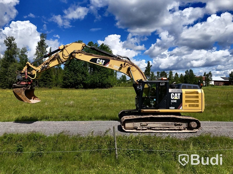 Bandgrävare Cat 324EL | 3 st redskap | 2012