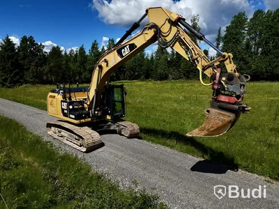 Bandgrävare Cat 324EL | 3 st redskap | 2012