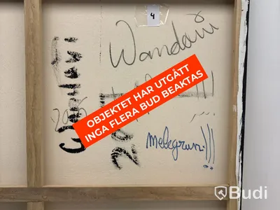 Canvastavla - Signerad "Wandavi"