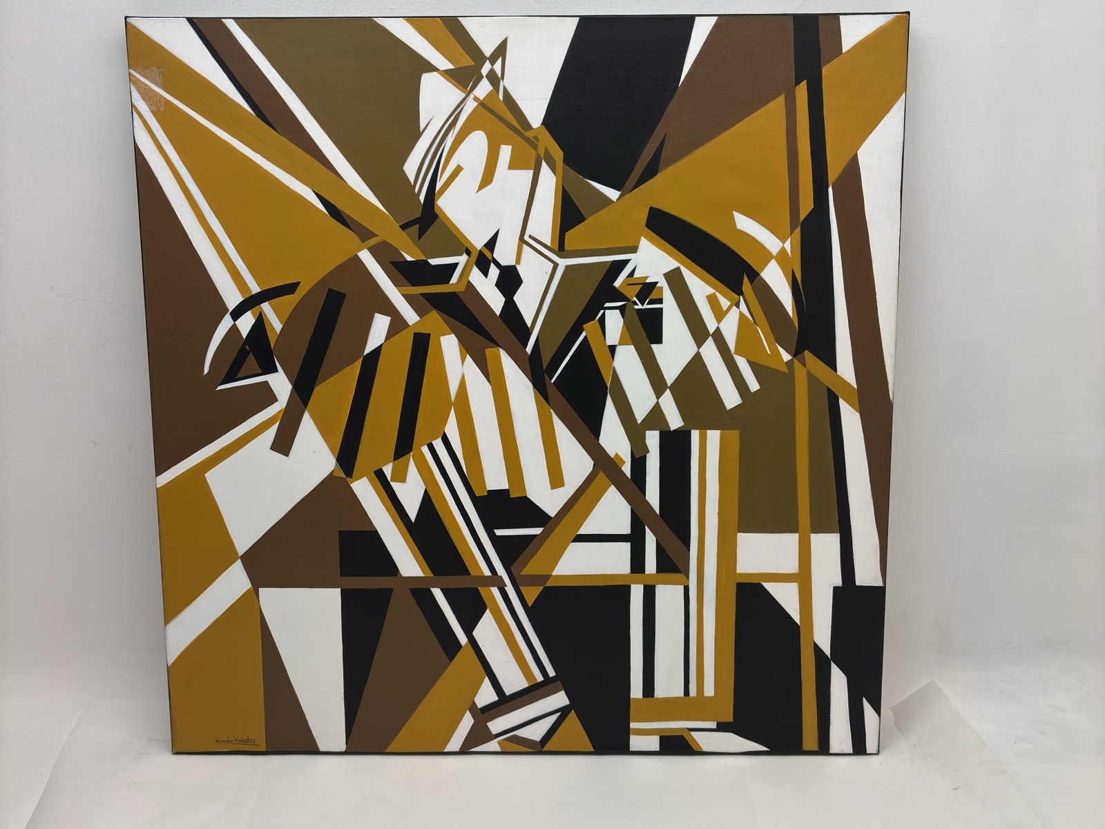 Canvastavla - Signerad