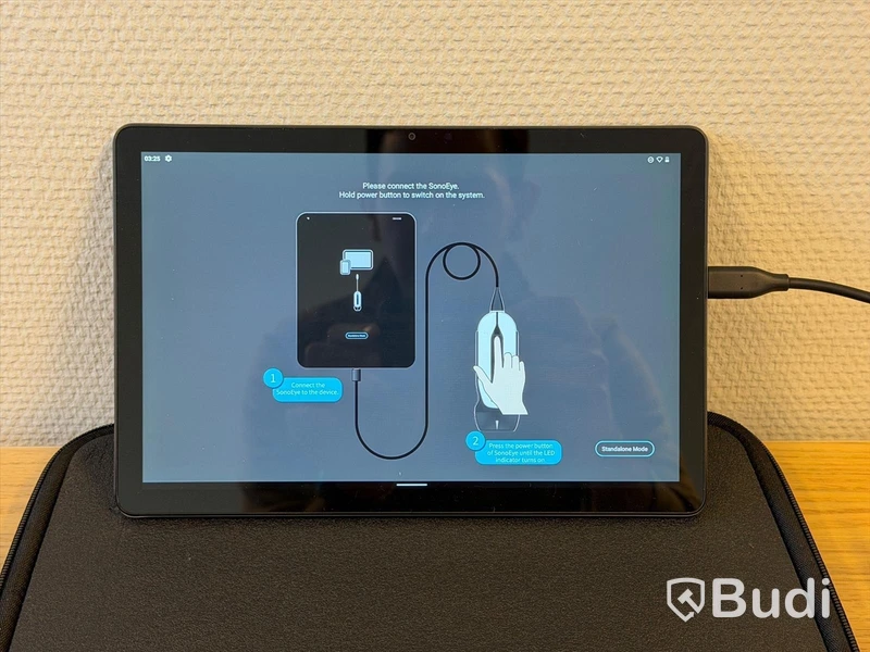 Ultraljud, Chison SonoEye P5 med Lenovo tablet