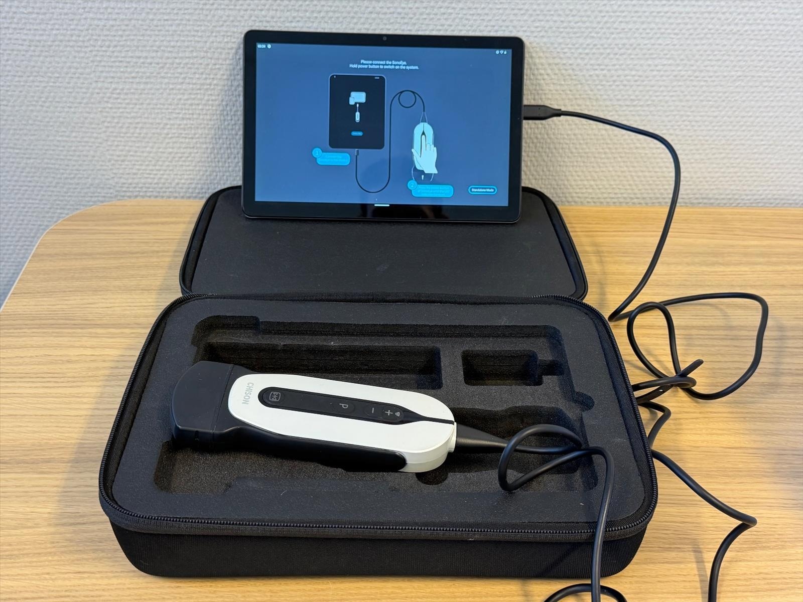 Ultraljud, Chison SonoEye P5 med Lenovo tablet