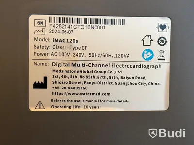 EKG-apparat med ställning, iMAC 120s -2024