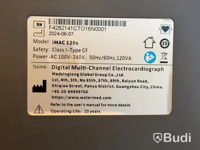 EKG-apparat med ställning, iMAC 120s -2024