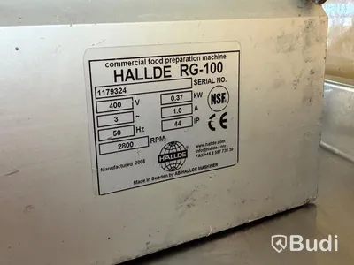 Vegetable cutter, Hällde RG-100