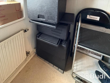 Transportlådor 6st, bl.a. Thermo Future Box