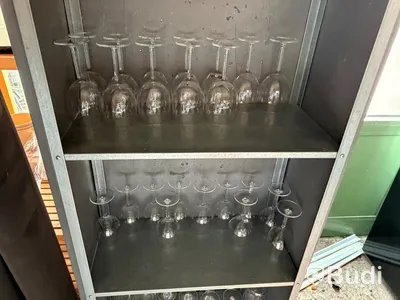 Assorted lot for lunch service, incl. side plates, glasses and cutlery