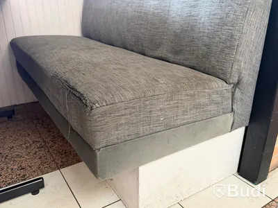 Soffor, 6 st, grå textil