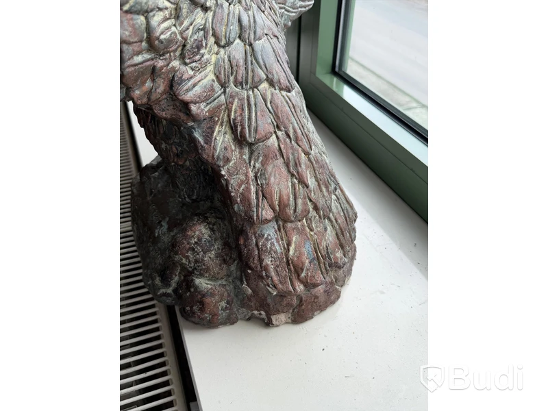 Fågelskulptur i sten, Gino Manca