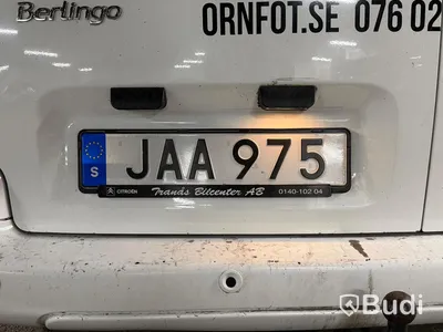 Citroën Berlingo Van 1.6 HDiF 8v Manuell, 90hk, 9500 mil - 2014