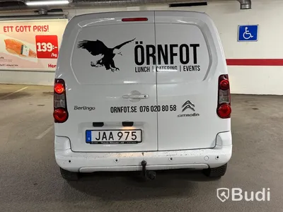 Citroën Berlingo Van 1.6 HDiF 8v Manuell, 90hk, 9500 mil - 2014
