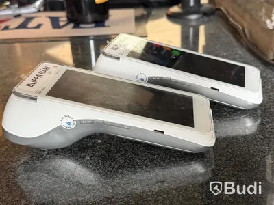 POS system - TruePOS Terminal B15S with 3 PAX card readers and receipt printer