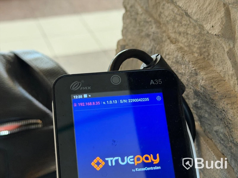 POS system - TruePOS Terminal B15S with 3 PAX card readers and receipt printer
