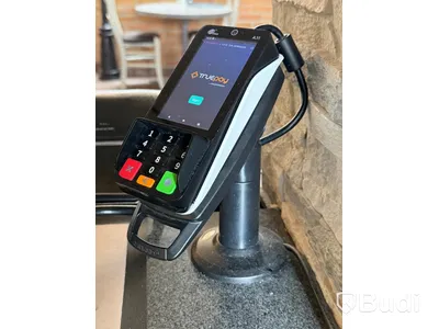 POS system - TruePOS Terminal B15S with 3 PAX card readers and receipt printer