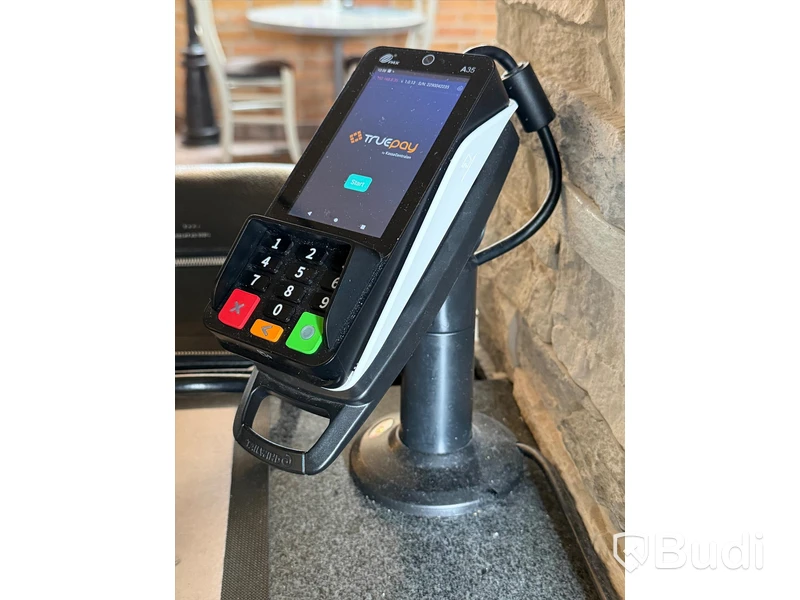 POS system - TruePOS Terminal B15S with 3 PAX card readers and receipt printer