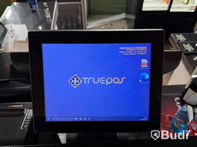 POS system - TruePOS Terminal B15S with 3 PAX card readers and receipt printer