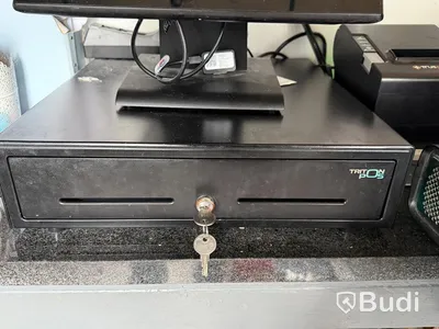 POS system - TruePOS Terminal B15S with 3 PAX card readers and receipt printer