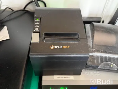 POS system - TruePOS Terminal B15S with 3 PAX card readers and receipt printer