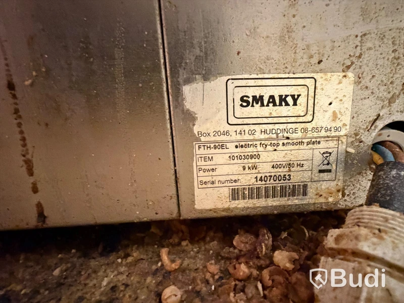Griddle, Smaky FTH-90EL