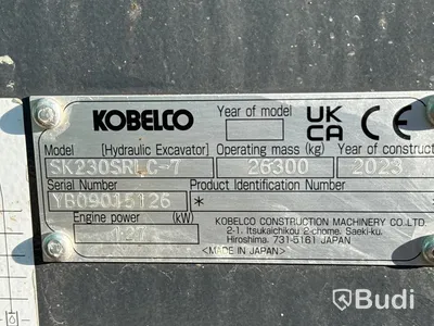 Grävmaskin Kobelco SK 230 SRLC -7 -2023