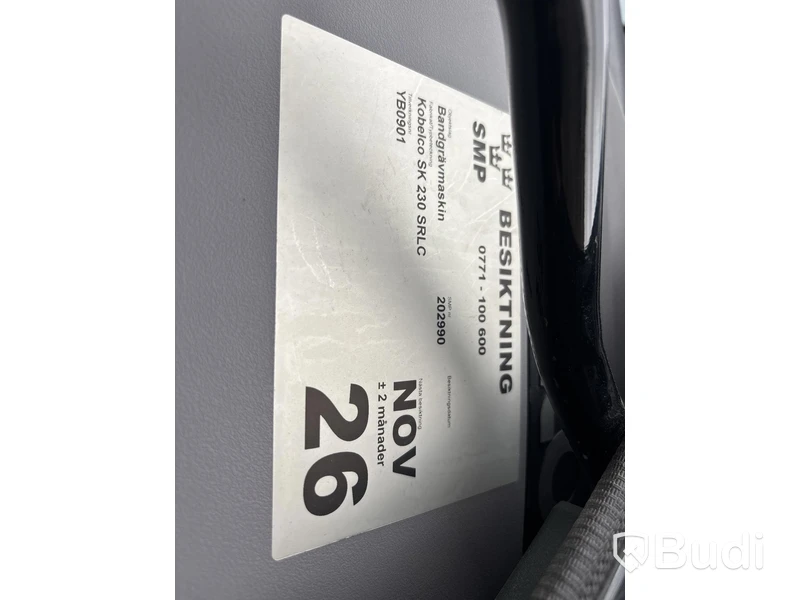 Grävmaskin Kobelco SK 230 SRLC -7 -2023
