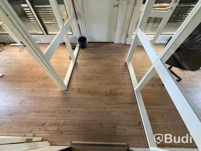 Tälthall 480m² med port och 2 kontor i kopplad byggbod