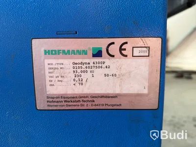 Hjulbalanserare Hofmann Geodyna 4300P