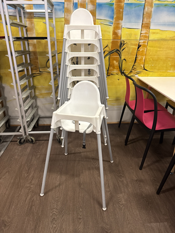 9 st barnstolar IKEA