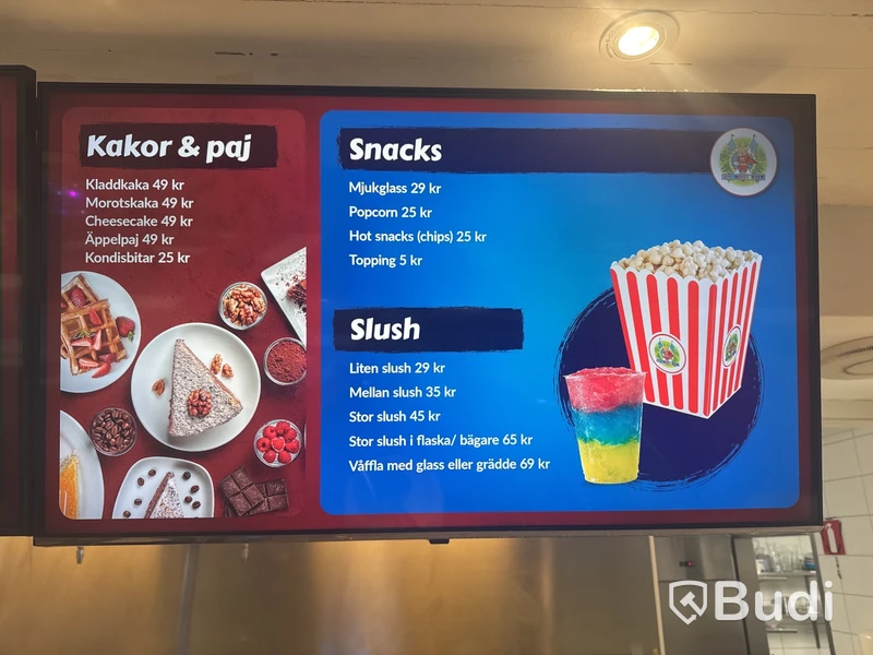4 st tv-skärmar för display LG 43”