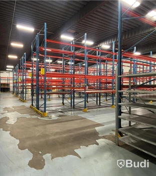 Approximately 500 metres of pallet racking