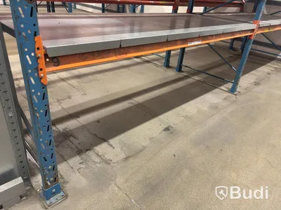 Approximately 100 metres of pallet racking