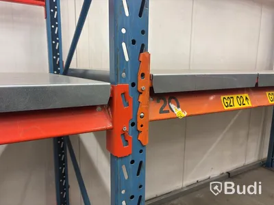 Approximately 100 metres of pallet racking