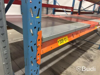 Approximately 100 metres of pallet racking