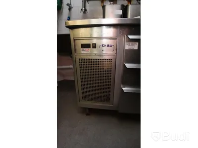 Kylbänk med 6 lådor 195cm Kema Blueline