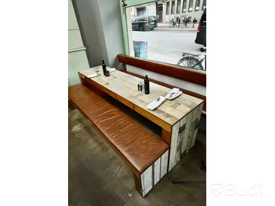 Bord samt 2st bänkar 244 cm