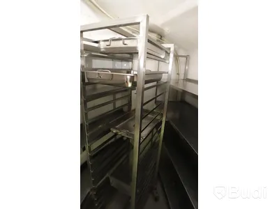 Rostfri vagn för 1/1 bläck