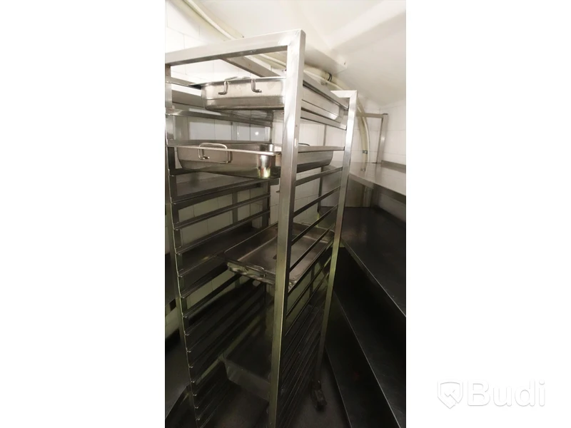 Rostfri vagn för 1/1 bläck