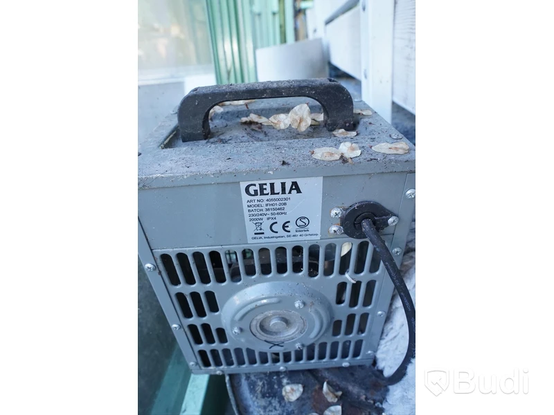 Värmefläkt Gelia 2000W