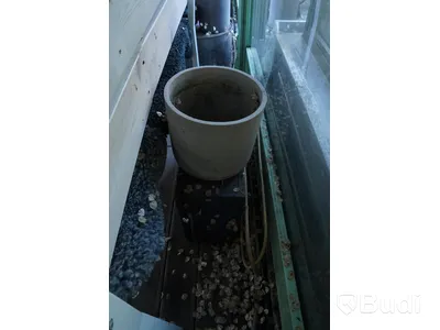 Krukor 10st olika storlekar, inklusive det krukorna står på (se bilder)