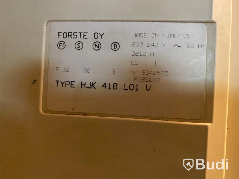 Kyl med glasdörr B60xH190xD60, Skador finns