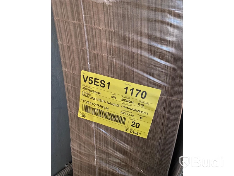 8st förpackningar Pizza kartonger, 800 kartonger