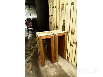 Höga bord 2st, 111x50x50 cm