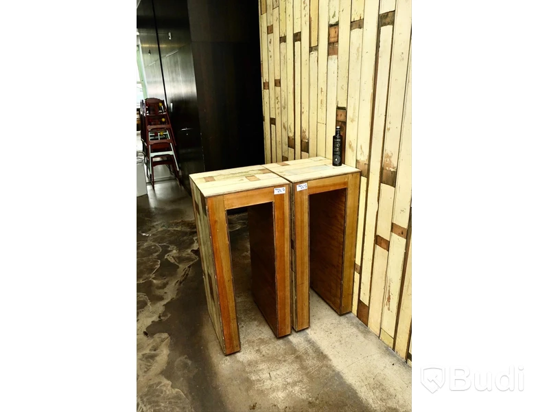 Höga bord 2st, 111x50x50 cm