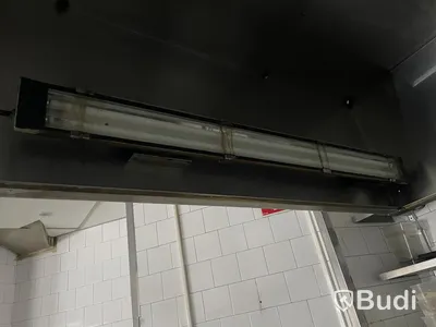 Ventilationssystem med sugkåpa 315x141cm med utsugningsfläkt och tilluftaggregat samt styrsystem från Weeland