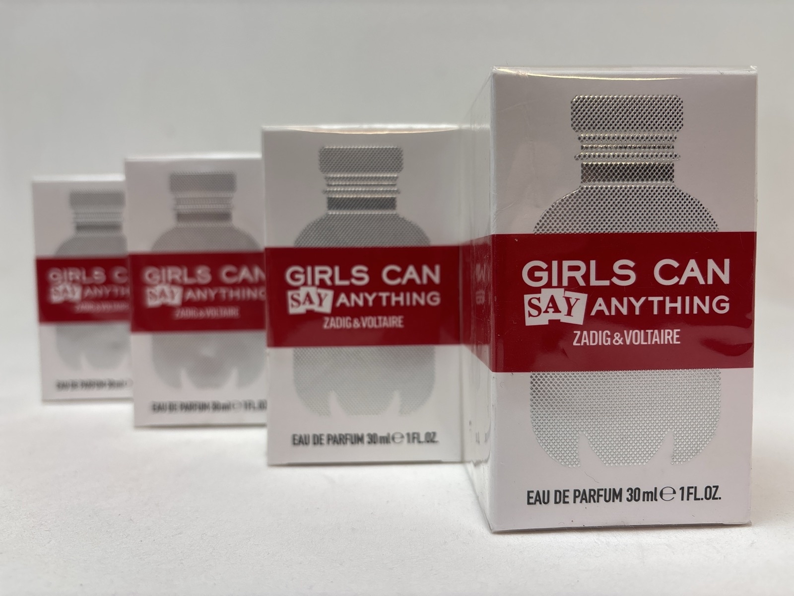 4 sr. Parfym Zadig & Voltaire Girls Can Say Anything á 30 ml