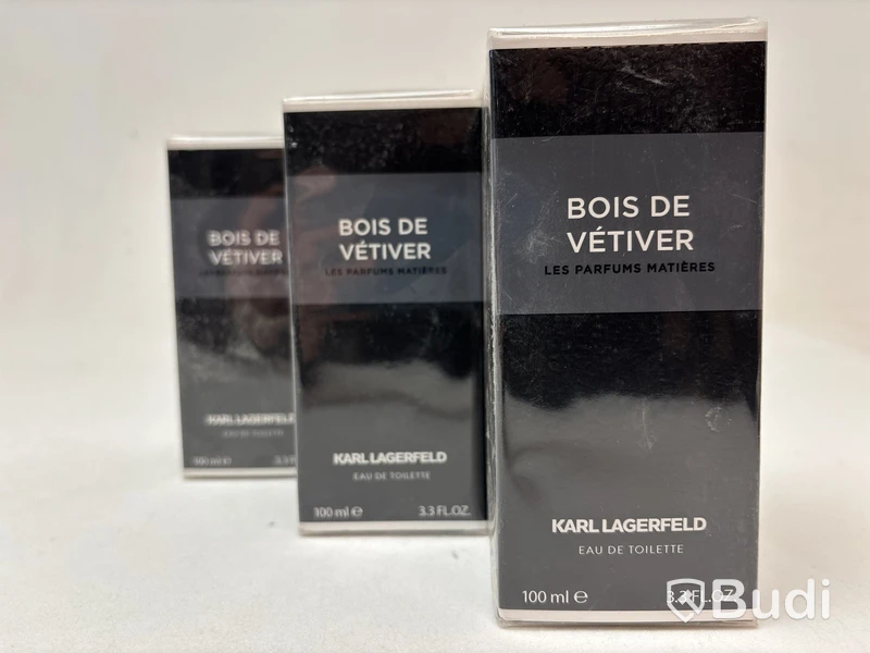 3 st. Parfym Bois De Vétiver á 100 ml