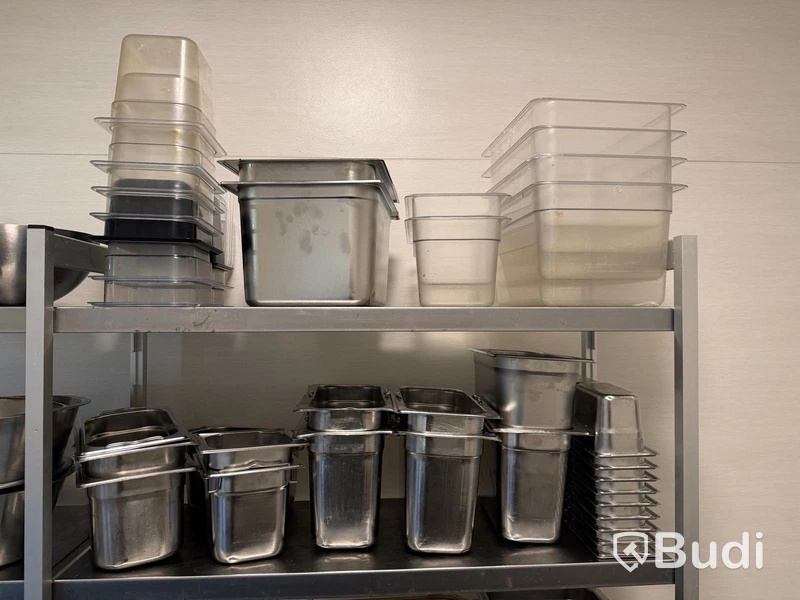 Gastronorm kantiner, bunkar och förvaring – stort restaurangpaket
